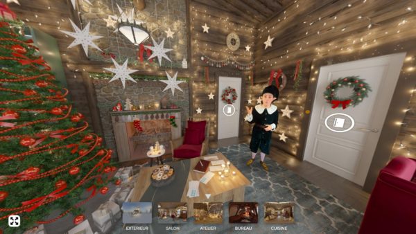 Visite PREMIUM de la maison du Père Noël