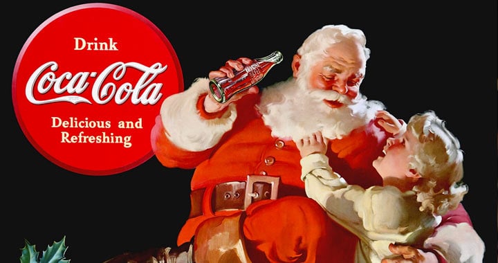 pere noel coca cola